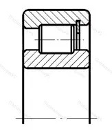 Модификация подшипника 6-3612122 размер 110x170x45