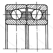 Подшипник  366217 размер 85x150x56 от производителя  ГПЗ-29
