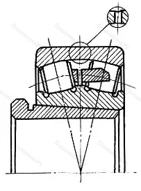 Модификация подшипника 30-73636 размер 180x400x132/167 от производителя  ГПЗ-11