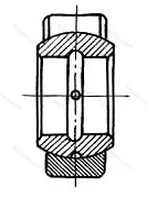 Подшипник GE 40 EXS размер 40x62x28/22 от производителя  SKF