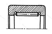 Подшипник  RNA 4911 (4024911) размер 63x80x25 от производителя  SKF