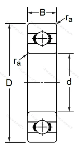 Дюймовый шариковый подшипник RLS 5 (LJ 5/8) в Нижнем Новгороде