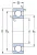Однорядный шариковый подшипник 6207 от производителя  SKF