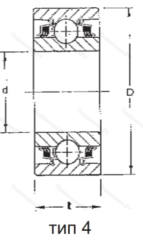 Радиальный шариковый подшипник W 211 PP 3 FBJ в Нижнем Новгороде