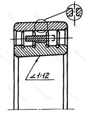 Модификация подшипника 3182132 размер 160x240x60 от производителя  CRAFT