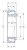 Конический роликовый подшипник 30217 J 2/Q от производителя  SKF