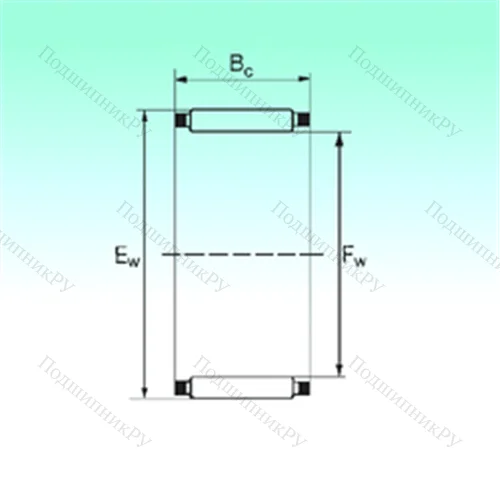 Подшипник игольчатый радиальный K 15x19x13 от производителя  NBS