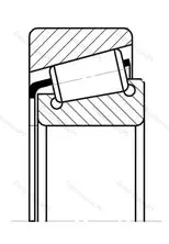 Подшипник  33109 (3007709) размер 45x80x26 от производителя  SKF