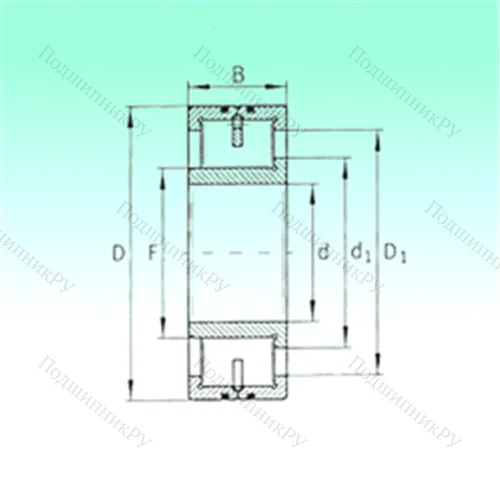 Подшипник роликовый радиальный LSL 192336