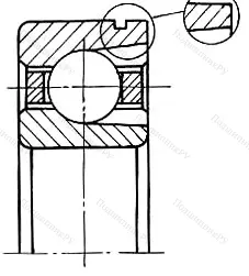 Подшипник  314N (170314) размер 70x150x35 от производителя  SKF Подшипник  314N (170314) размер 70x150x35 от производителя  SKF