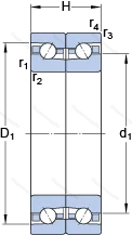 Подшипник BTM 110 BTN 9/P 4CDB в Нижнем Новгороде
