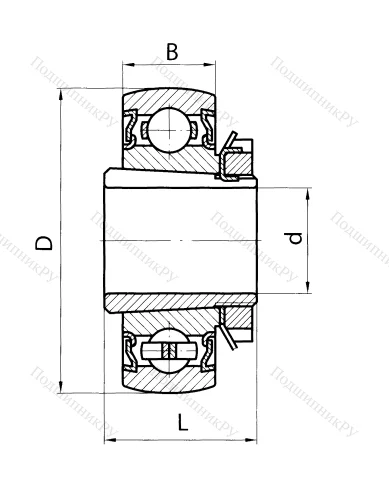 Шариковый однорядный подшипник 680210 A 2H 7C 17 в Нижнем Новгороде