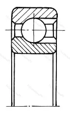 Подшипник  270310 размер 50x110x27 от производителя  ГПЗ-23 Подшипник  270310 размер 50x110x27 от производителя  ГПЗ-23