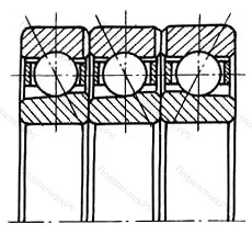 Модификация подшипника 5-656312Е1Ш2 размер 60x130x98,1 от производителя  ГПЗ-1