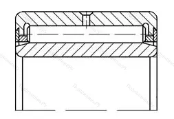 Подшипник  4344832 размер 160x200x40 от производителя  ГПЗ-26