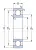 Однорядный шариковый подшипник 6309/C 3 от производителя  SKF