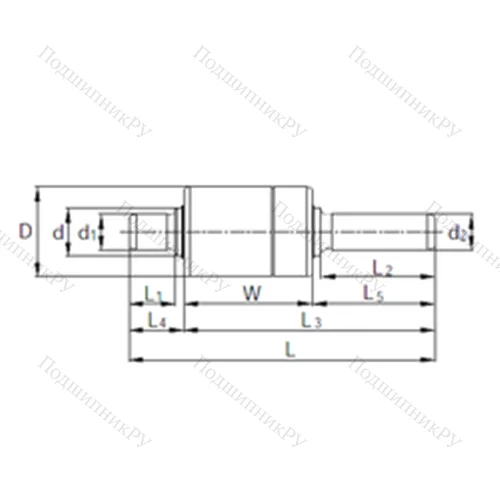 Подшипник комбинированный RW 357002