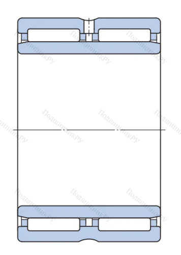 Игольчатый подшипник NA 6919 от производителя  SKF