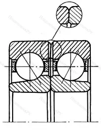 Модификация подшипника 5-336908Е размер 39,685x50,8x12,7 ГПЗ-31 от производителя  ГПЗ-31 Модификация подшипника 5-336908Е размер 39,685x50,8x12,7 ГПЗ-31 от производителя  ГПЗ-31