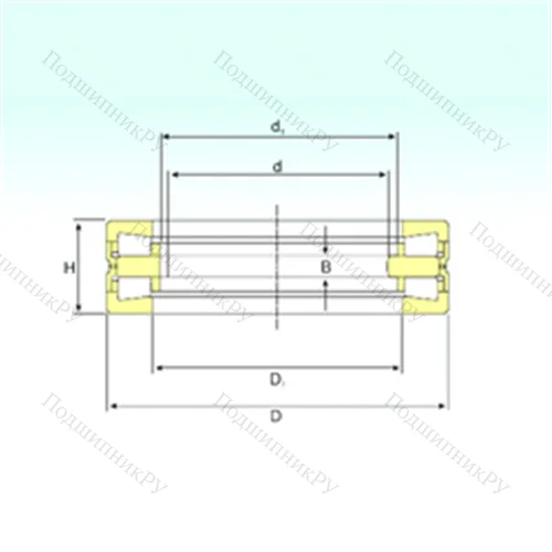Подшипник роликовый упорный 353152 от производителя  ISB