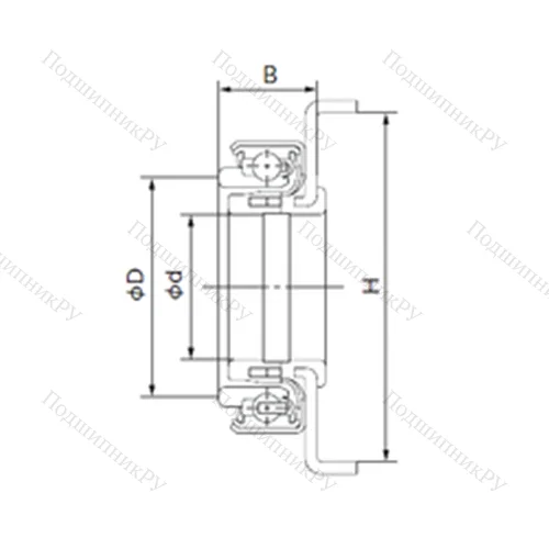 Подшипник шариковый 55SCRN 41P