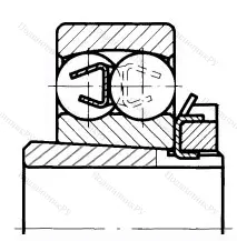 Модификация подшипника 11319ЛК размер 95x225x49