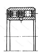 Подшипник  782760 размер 300x500x190 от производителя  ГПЗ-9 Подшипник  782760 размер 300x500x190 от производителя  ГПЗ-9