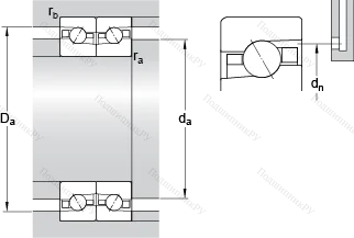 Подшипник BTM 160 AM/HCP 4CDB в Нижнем Новгороде