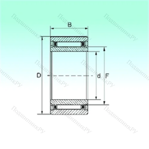 Подшипник игольчатый радиальный NKI 5/16 TN от производителя  NBS