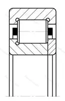 Подшипник  NUP 2310 (92610) размер 50x110x40 от производителя  SKF
