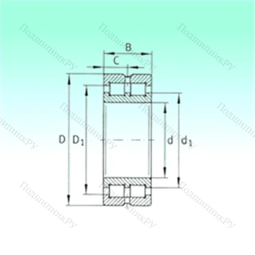 Подшипник роликовый радиальный SL 014926 от производителя  NBS