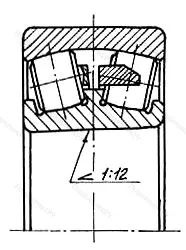 Модификация подшипника 113615 размер 75x160x55 ГПЗ-6